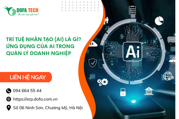 Trí tuệ nhân tạo (AI) là gì? - Ứng dụng của AI trong quản lý doanh nghiệp